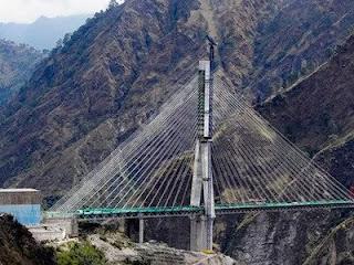 The country's first cable-stayed rail bridge was completed.