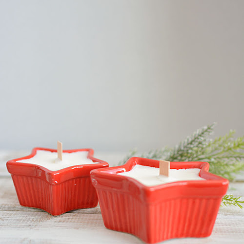 Homemade Ramekin Dish Soy Candles For The Holidays