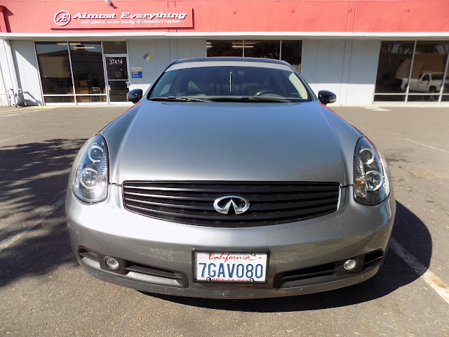 2004 Infiniti G35- Before Repainting at Almost Everything Autobody