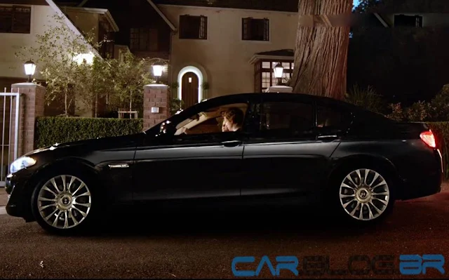 BMW Série 3 2013 - câmera de visão traseira