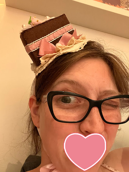 cake hat on my head