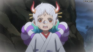 ワンピースアニメ 1049話 ヤマト 幼少期 YAMATO | ONE PIECE Episode 1049
