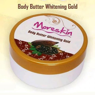 OBAT KECANTIKAN Moreskin Body Butter Whitening Gold