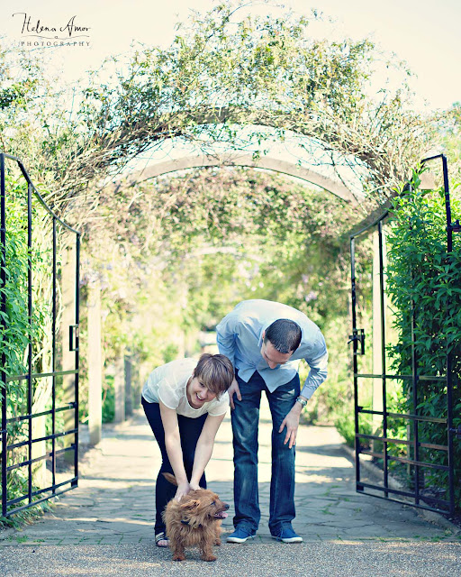 London engagement photoshoot in Peckham Rye park