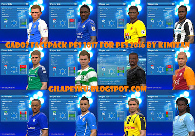 Gado-gado Facepack PES 2017 For PES 2016 By Kimizan