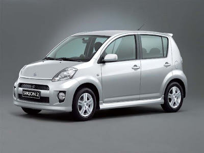 Daihatsu Sirion Silver Car