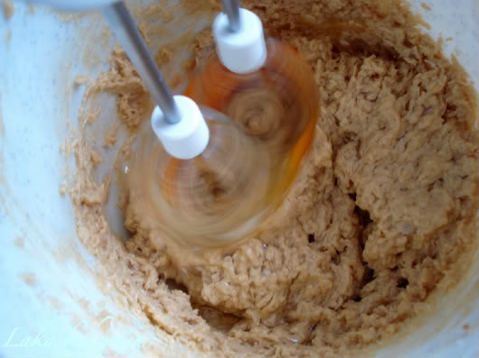 Sift together flour, baking powder and salt