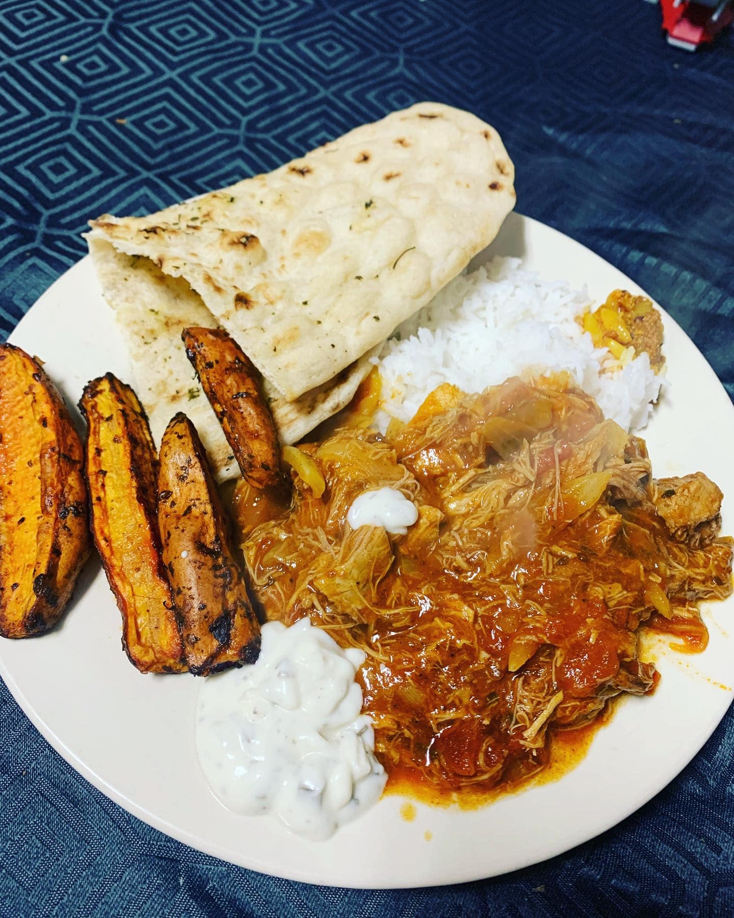 pork curry, jalfrezi recipe with rice