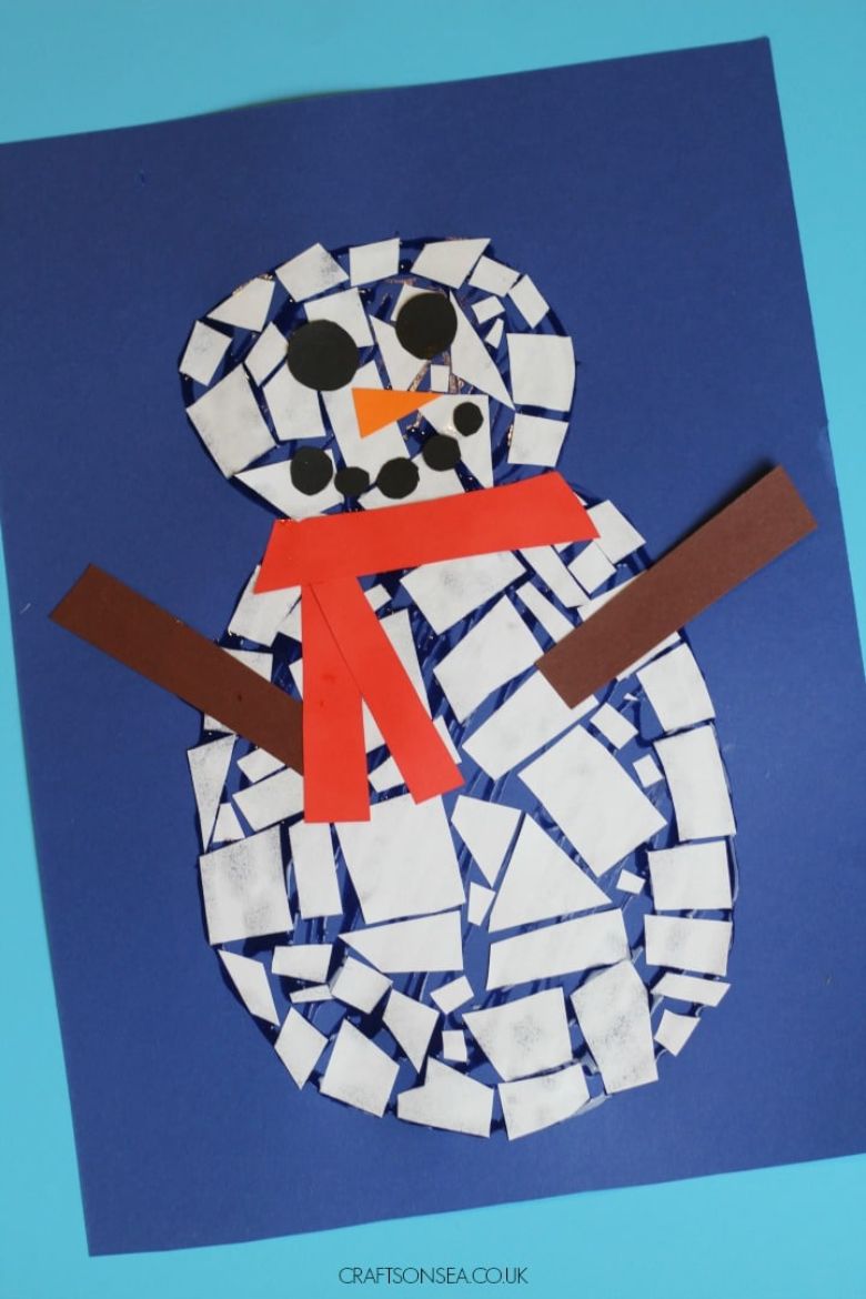 Cute & Easy Snowman Craft Ideas for Kids - Messy Little Monster