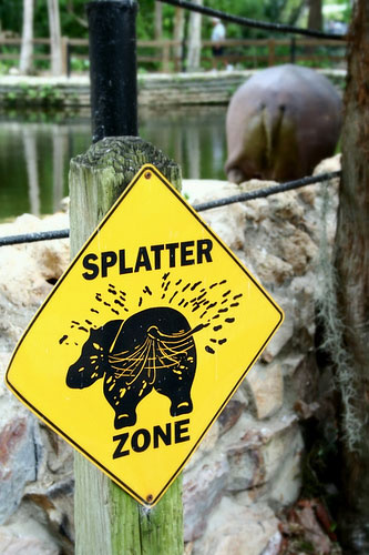 funny zoo signs