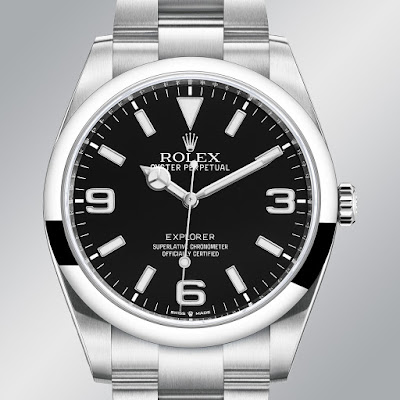 Rolex Explorer 1 In 41mm And 36mm With A Polar Dial replica