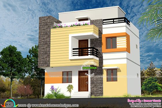 1200  Sq  Ft  Low Budget G 2 House  Design  Kerala home  