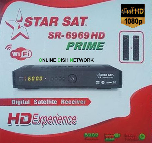 Star Sat SR 6969 HD Prime  PowerVu Software 2019