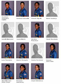 Sri Lanka women's team for ICC women's World Cup 2013