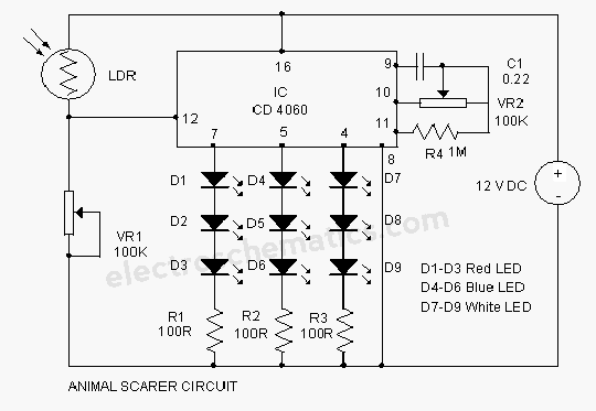 Circuit Project: Solar Powered Animal Scarer