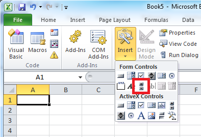 Cara Membuat Scroll Bar Di Lembar Kerja Excel