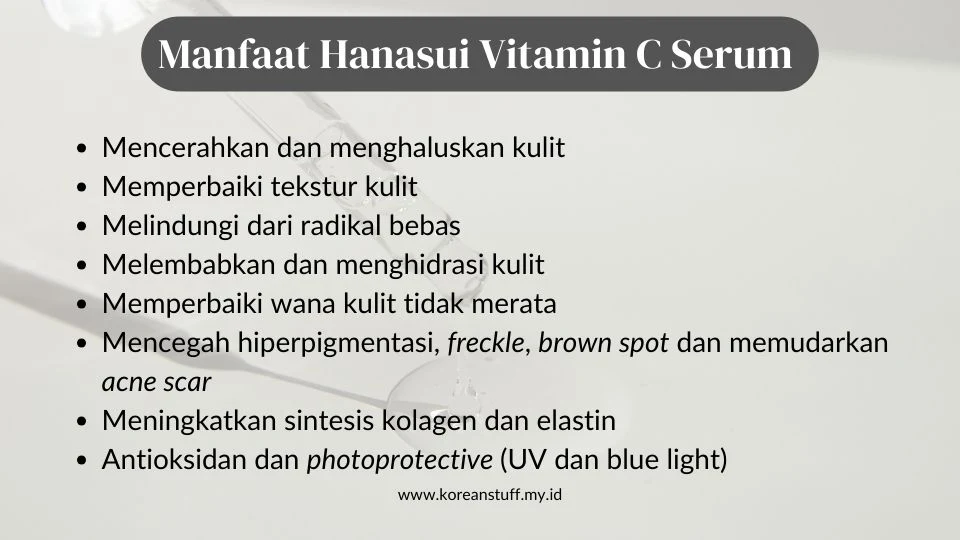 Review Serum Hanasui Vitamin C, Worth It to Buy!