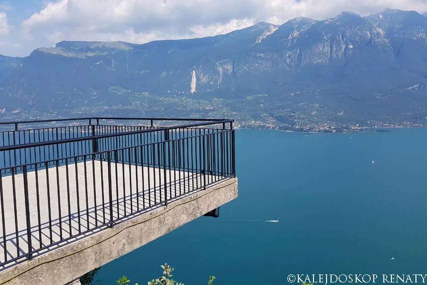 Widok na jezioro Garda