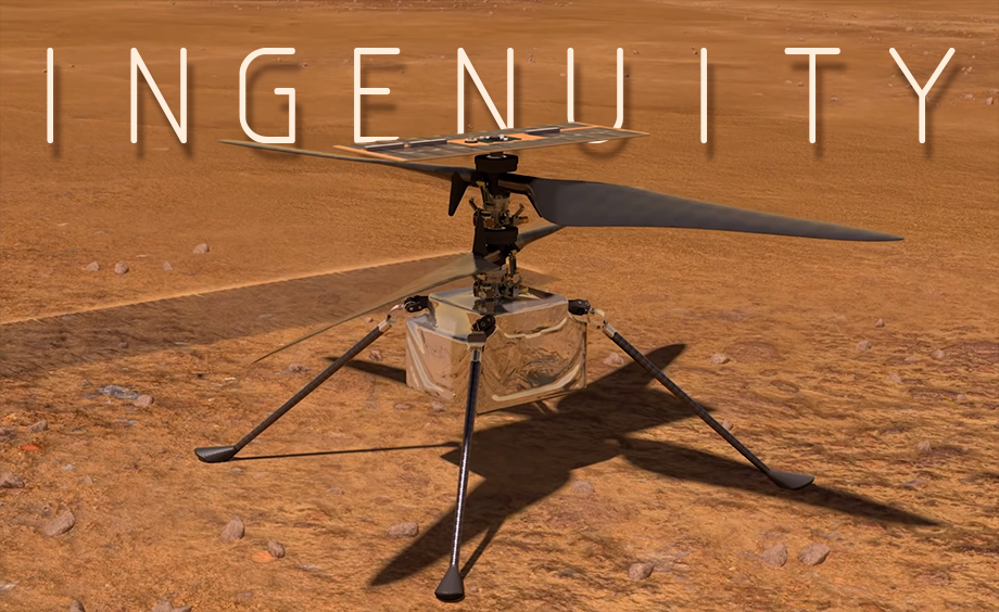 Ingenuity Mars Helicopter. NASA/JPL, 2020.
