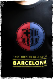 kaos bola barca born to be cules