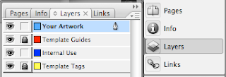 InDesign Layers Palette