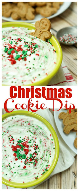 Sweet Christmas Cookie Dip..