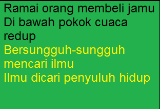 Alif Lam Mim Kumpulan Pantun Agama Akhlak Budi Pekerti Dan Lucu