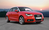 2011 Audi A1 red