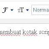 Cara Membuat Kotak Script di Posting Blog 