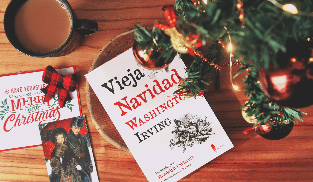 Libros+navideños+Vieja+Navidad+Washington+Irving