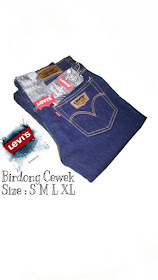 Celana JEans Wanita Levis Biru Tua