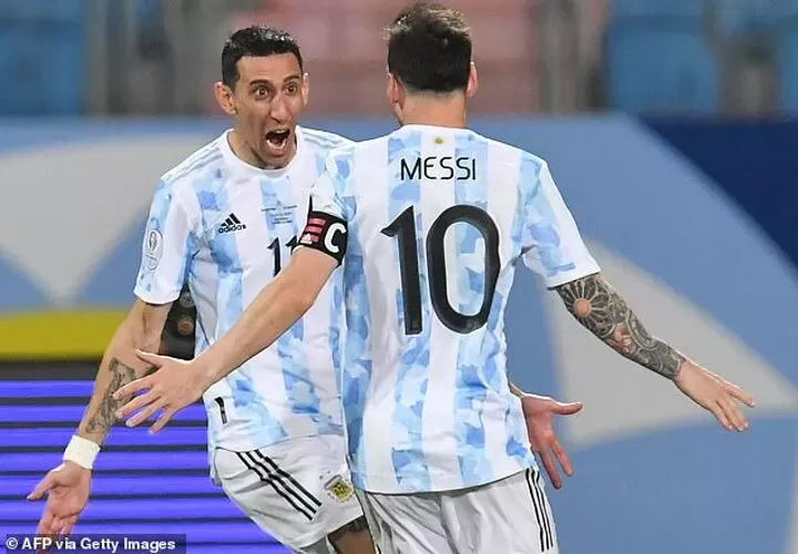 Di Maria reveals Lionel Messi THANKED him for ending international trophy wait