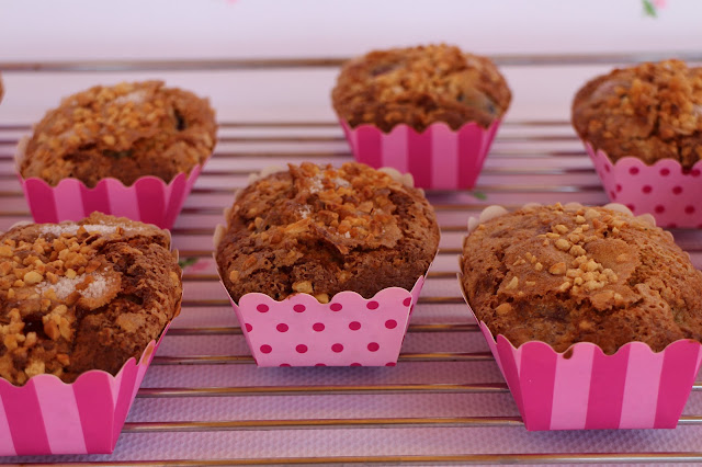 muffins-de-cerezas, cherry-muffins