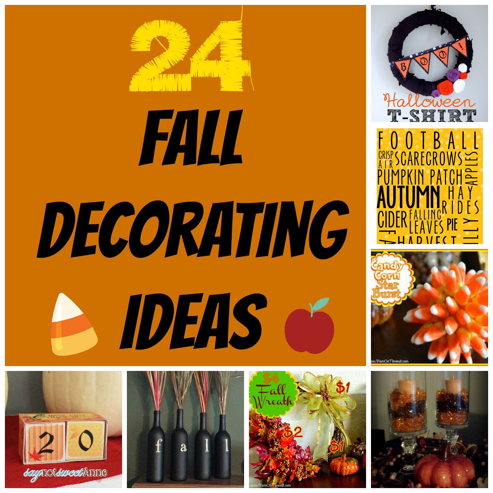 crazylou: All Things Fall! A Round-up of 24 Fall Decorating Ideas!