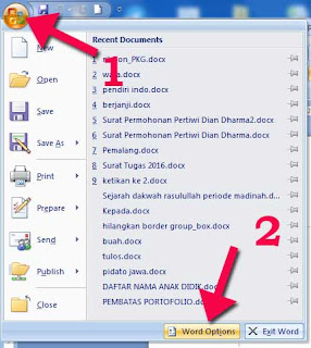 Cara Untuk Mengubah Default Lokasi Penyimpanan Dokumen Ms. Office 2007