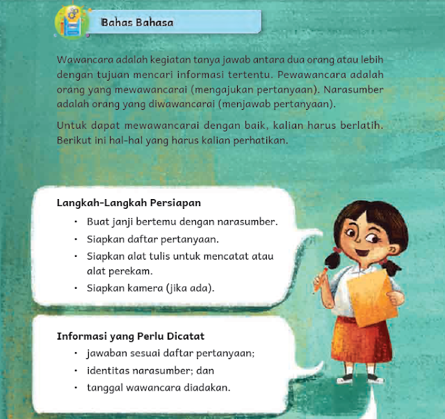 Bahasa Indonesia Kelas 4 Kurikulum Merdeka tahun 2022