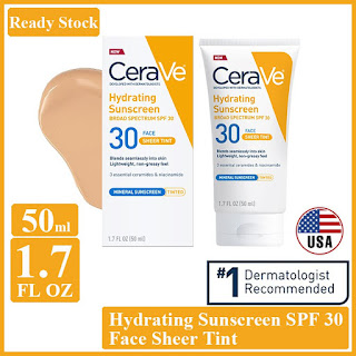 CeraVe Tinted Sunscreen with SPF 30