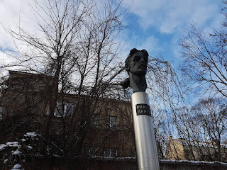 Frank Zappa Statue