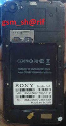 Sony X-bo V6 Display Fix Firmware Flash File MT6572 100% Tested