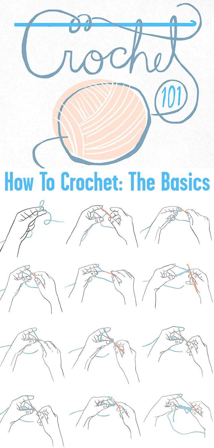 How To Crochet: The Basics