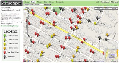 primo spot map