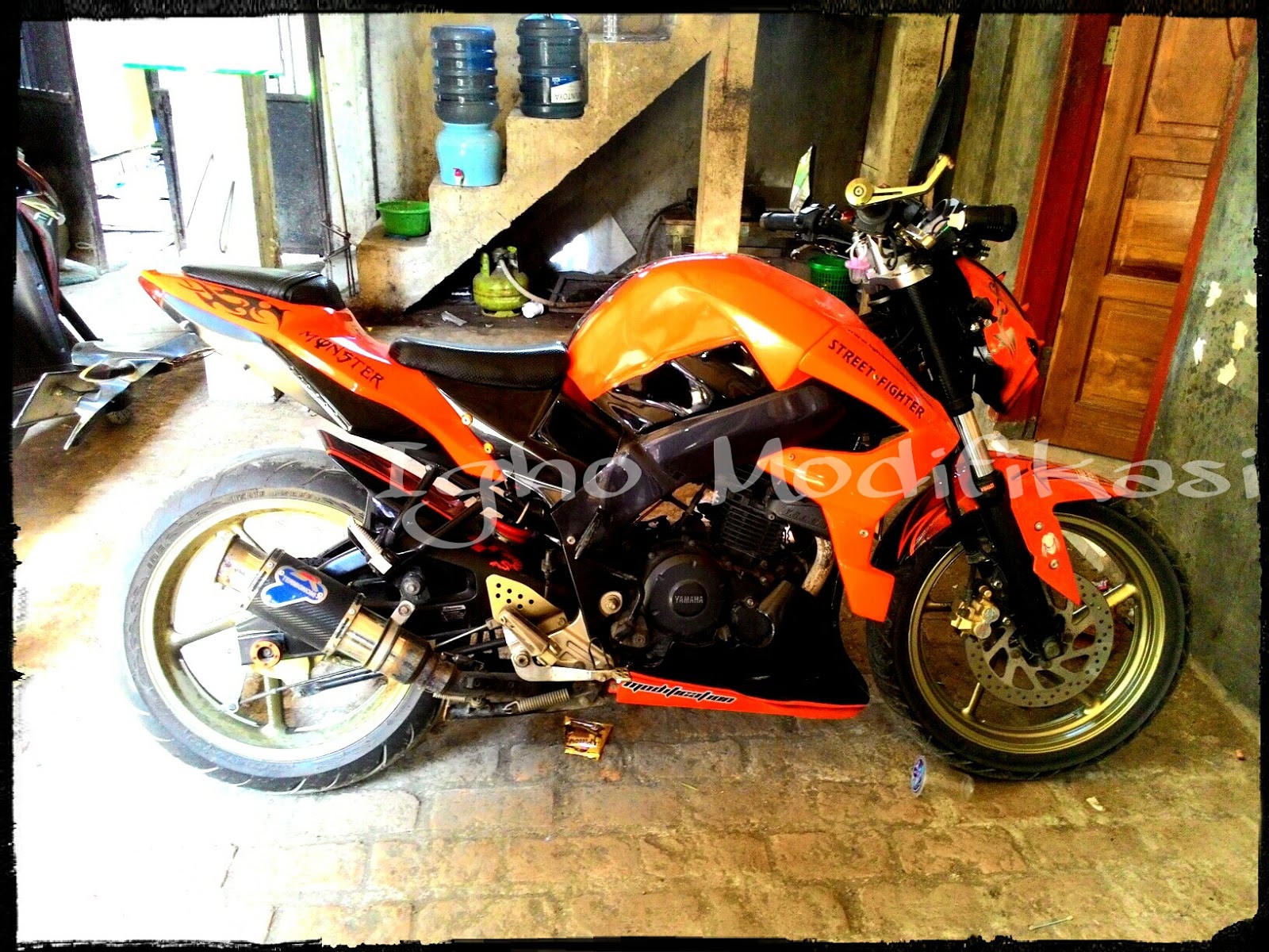 108 Biaya Modif New Vixion Street Fighter Modifikasi Motor