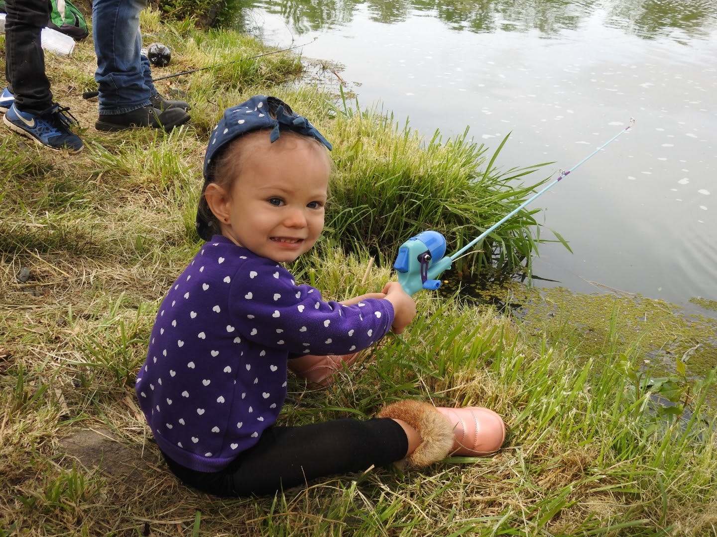 fishing with kids