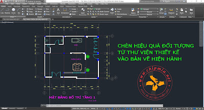 Thư viện AutoCAD 2D + Cách chèn đối tượng từ Thư viện vào bản vẽ hiệu quả!