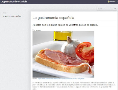  La gastronomía española