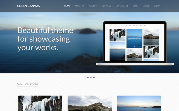 [BOOTSTRAP] Clean Canvas - Business Theme - v2.0.0