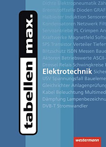 tabellen max. Elektrotechnik: 1. Auflage, 2012
