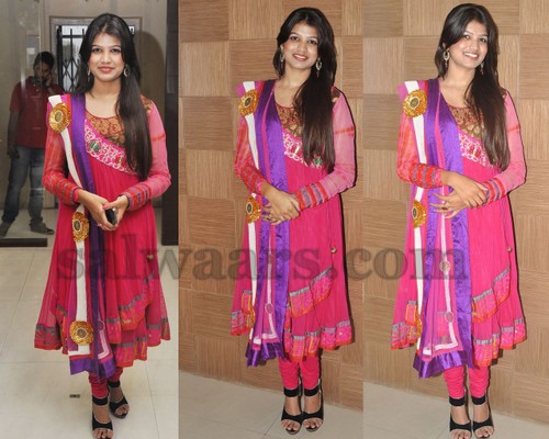 Isha Agarwal Pink Salwar