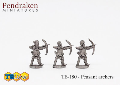 TB-180   Peasants with bow 