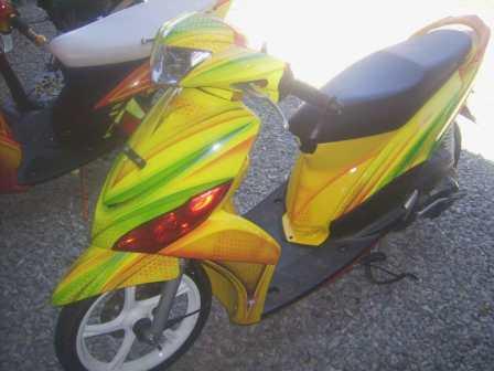 Foto Modifikasi Motor Mio J Terbaru 2013 - 2014 title=